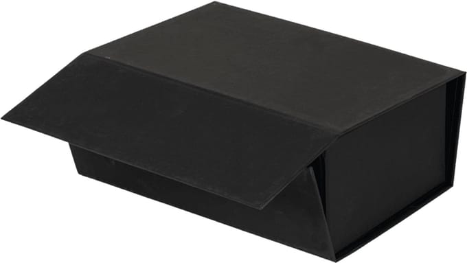 Geschenkdoos (2 Stuks) - Zwart - 35x25x11 - Magnetisch - Opvouwbaar