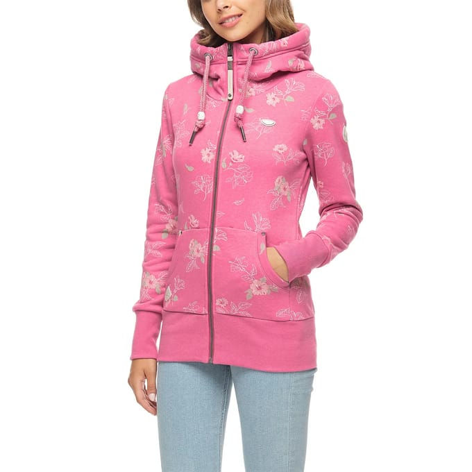 Capuchon met rits voor dames Ragwear Neska Flowers