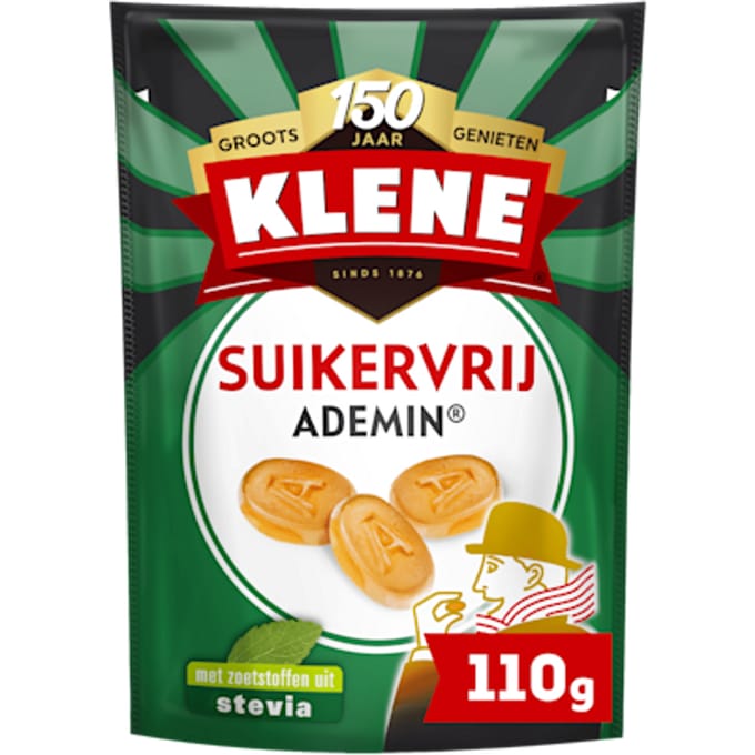 Klene Ademin - suikervrij - eucalyptus honingsmaak -  110g