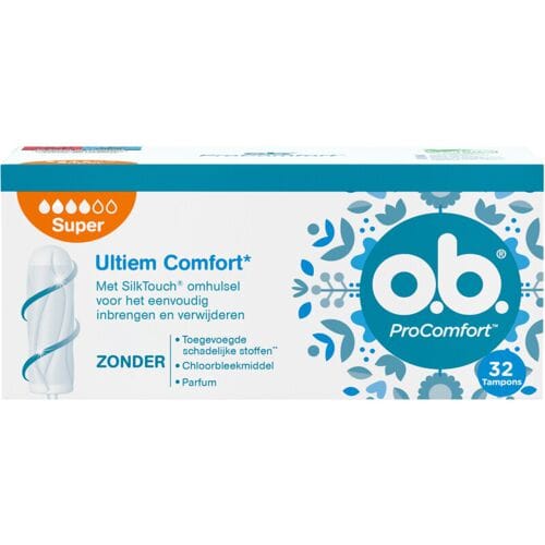 o.b. ProComfort Super Tampons - 32 stuks