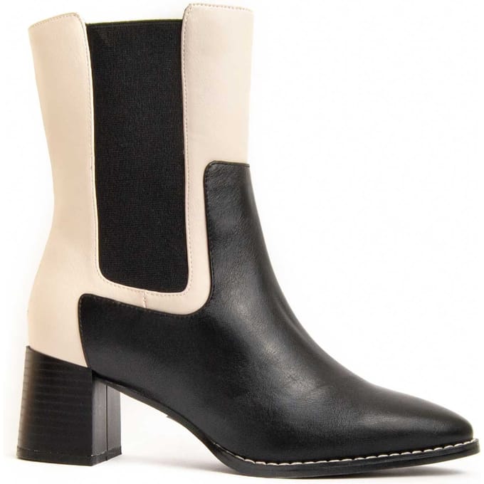 Botín Casual Para Mujer.  Montevita  Calig4  96661 41 zwart