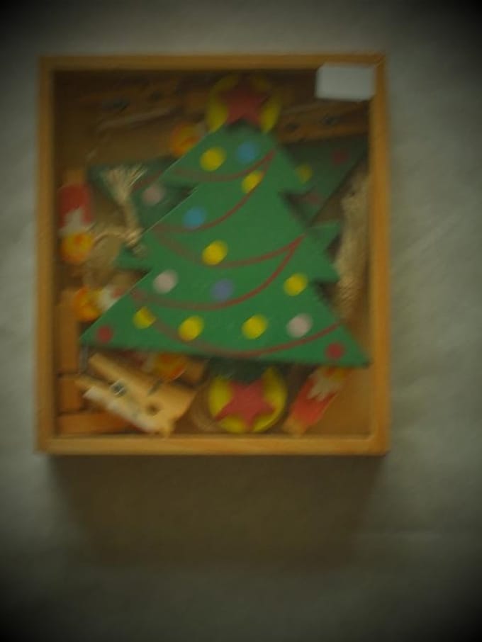 Kerst wenskaartenslinger kerstboom