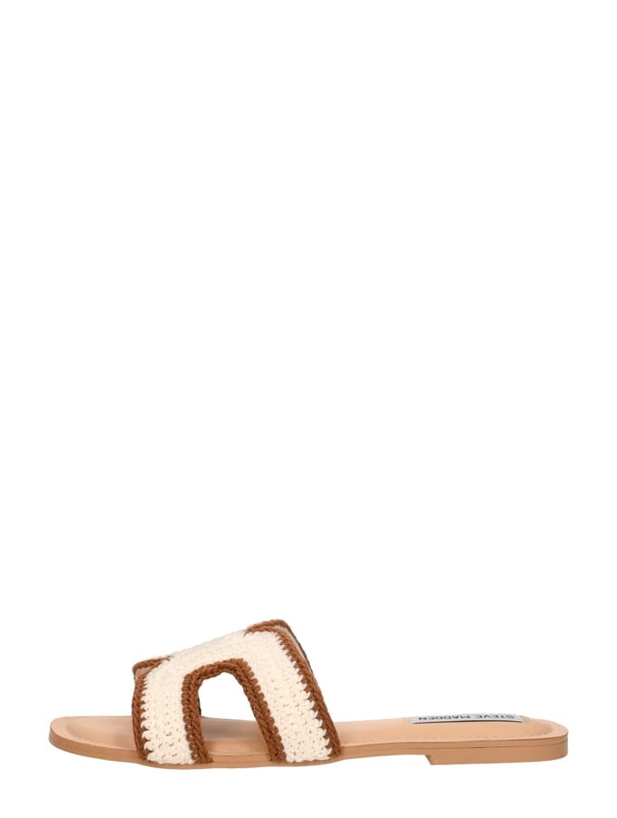 Steve Madden Zarnia Open Teen - beige - Maat 40