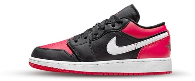 Air Jordan 1 Low Alternate Bred Toe (GS) - Maat 35.5
