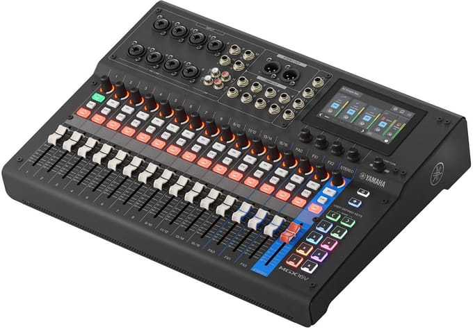 Yamaha MGX16V 22 kanaals digitaal mengpaneel met video-interface zwart
