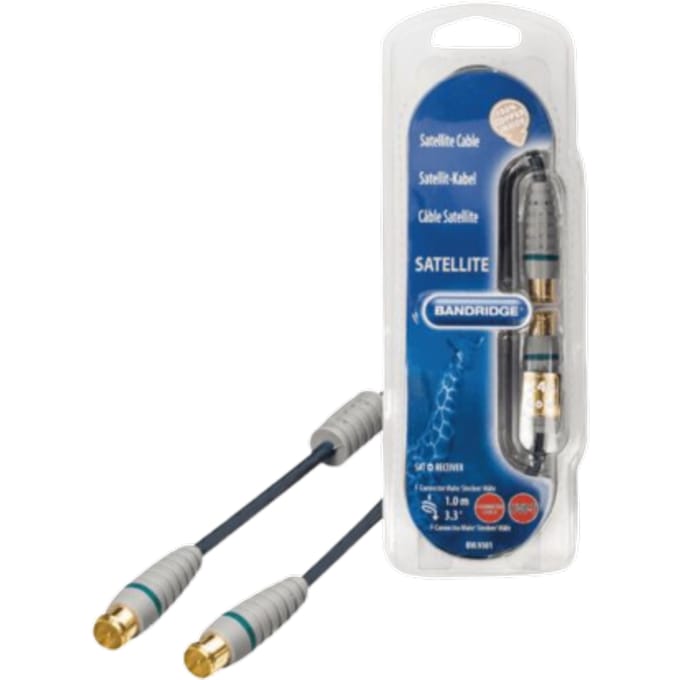 Bandridge F-Han Quick naar F-Han Quick antennekabel - 1 meter