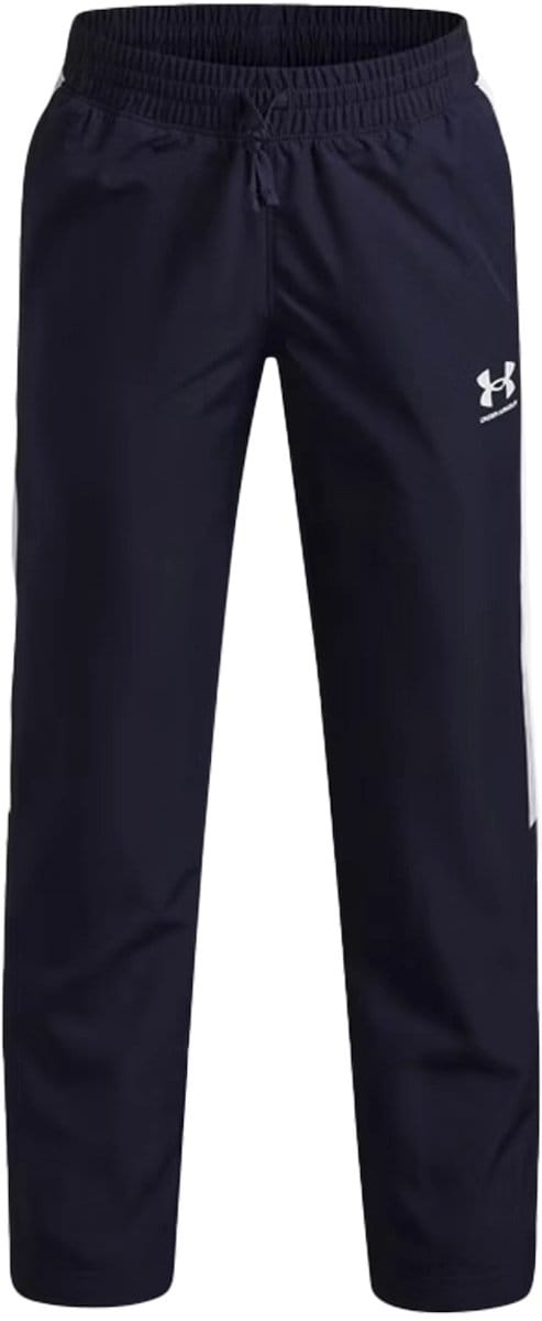 Under Armour UA B Rival Wvn Pant-BLU Jongens sportbroek - Midnight Navy - Wit