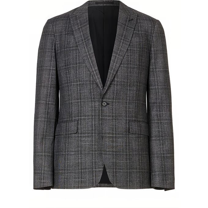 AllSaints Bennett Blazer Charcoal Taglia: 40 | Blazers Outlet | Uomo | Nero
