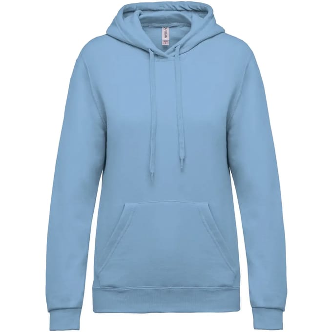 Kariban Eco damessweater met capuchon K473 - sky blue - M