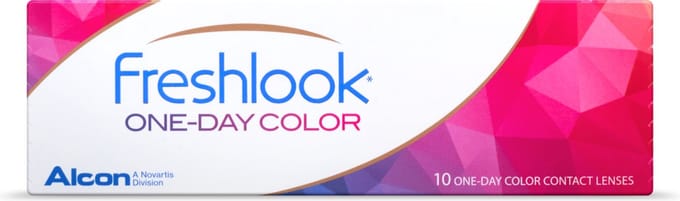 -4.00 - FreshLook® One-Day Green - 10 pack - Daglenzen - Kleurlenzen - Groen