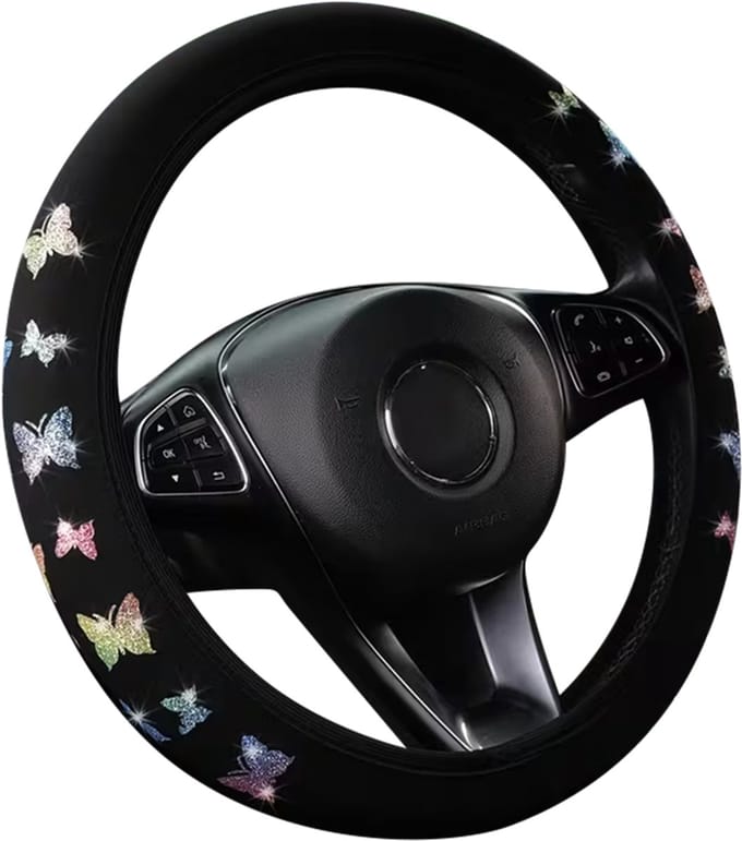 Stuurhoes Auto Universeel - Vlinder Design - Kasey Products