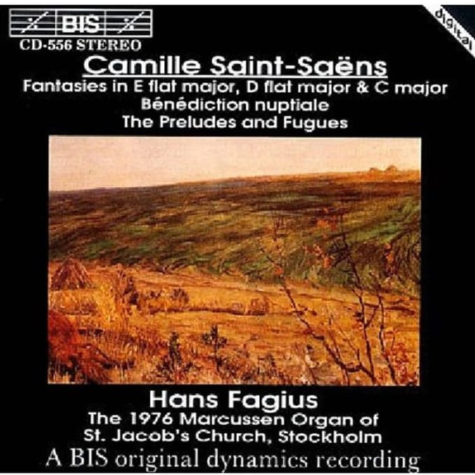 Hans Fagius - Saint-Saëns: Fantasy In E Flat Major (CD)
