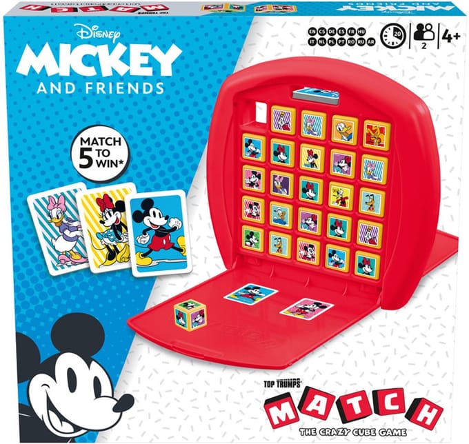 Bordspel Winning Moves MICKEY Rood