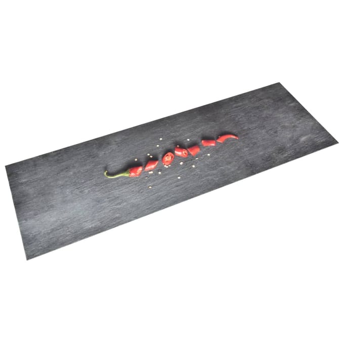 vidaXL - Keukenmat - wasbaar - Pepper - 60x300 - cm