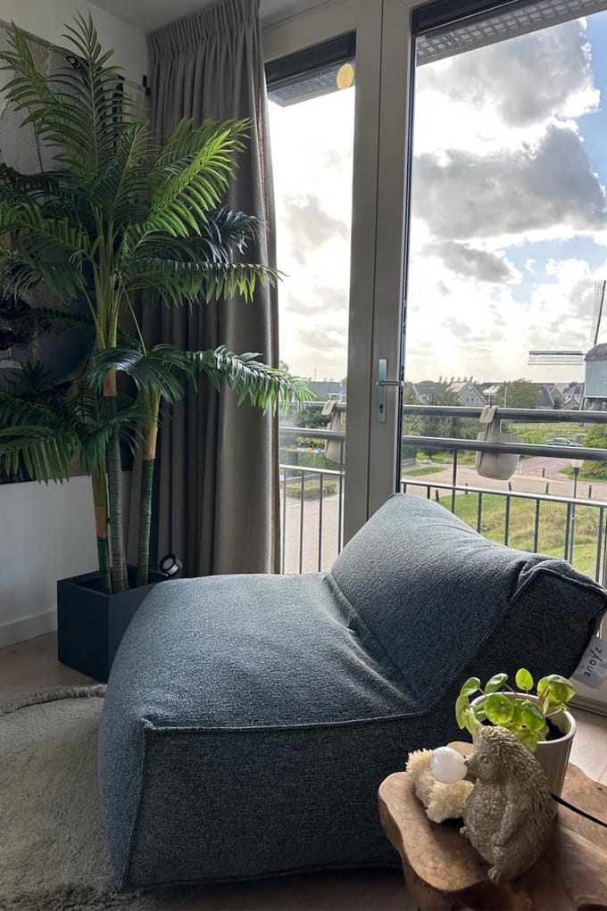 Zaque - Luxe indoor zitzak stoel - Melle Chair XL Beanbag