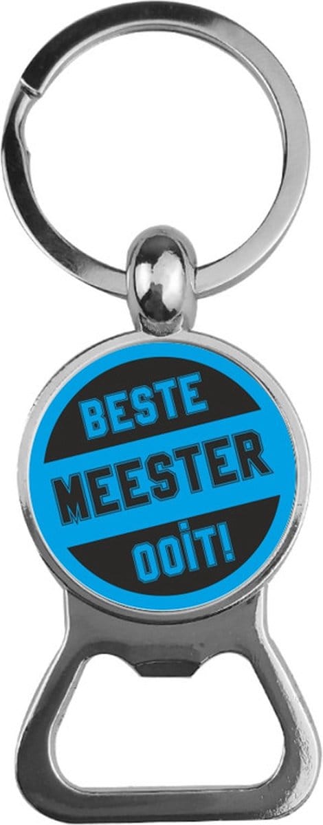 Bieropener Glas -  Beste Meester Ooit