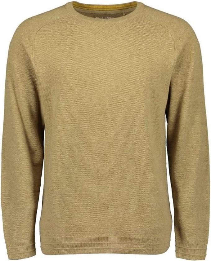 Blue Seven heren trui beige uni - maat L