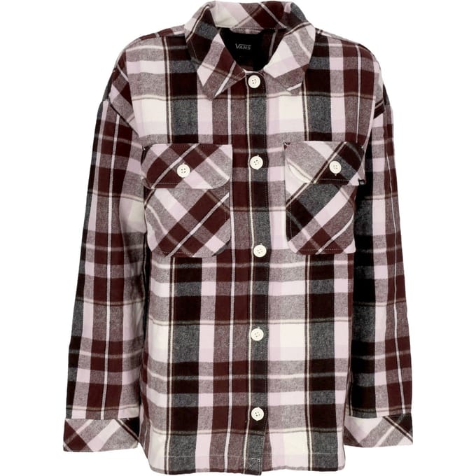 Damesshirt met lange mouwen W Eliza geweven shirt Fudge