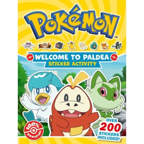 Pokemon Welcome To Paldea Epic Sticker - Pokemon