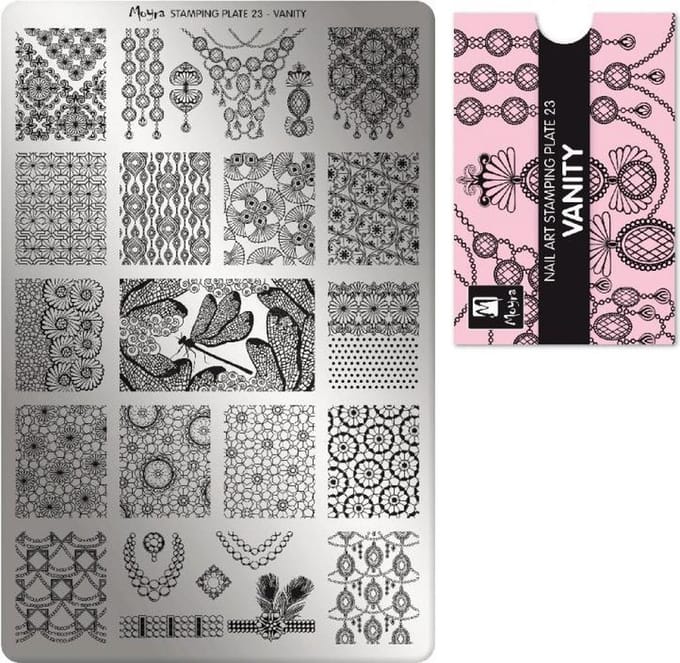 Moyra Stamping Plate 23 Vanity