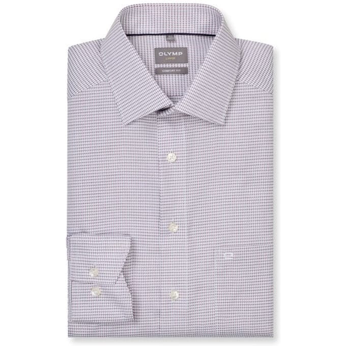 OLYMP Luxor Overhemd, Comfort Fit, New Kent, Mauve