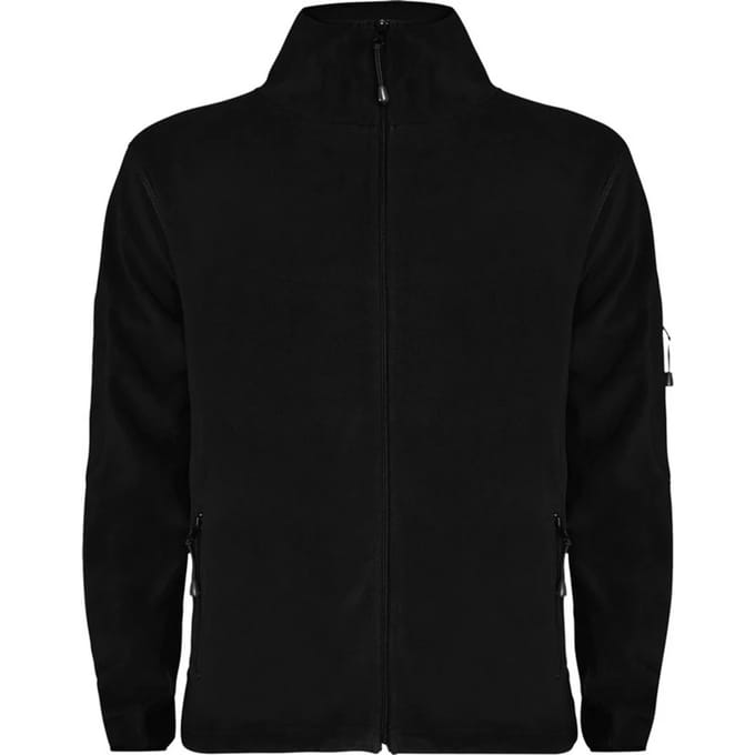 Roly Heren Luciane Microfleece Jas (Zwart)