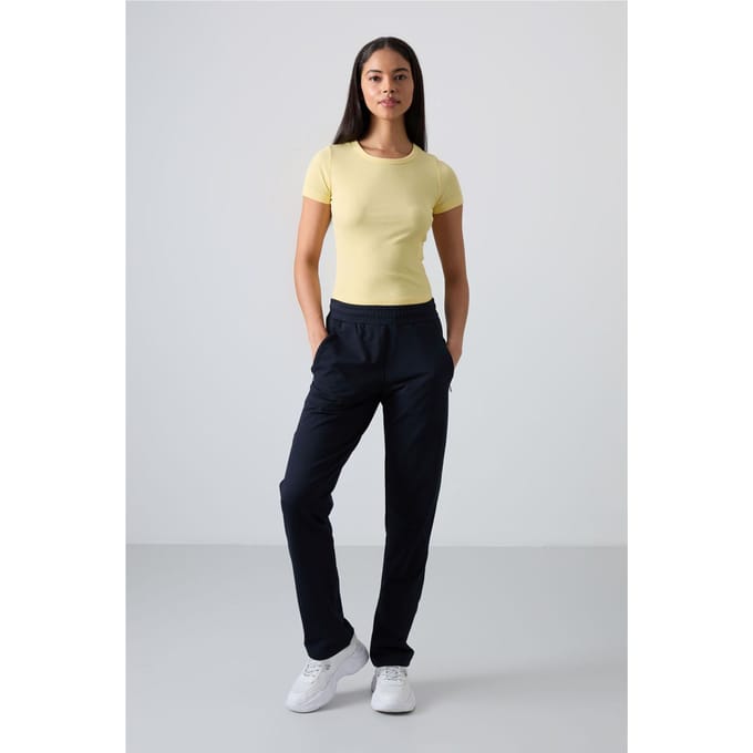 Dames Rechtoe-Rechtaan Fleece Sweatpants