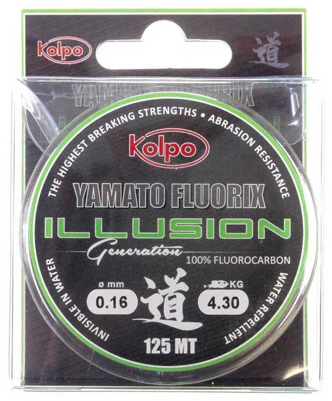 Kolpo Illusion Generation 125 M Flurocarbon Transparant 0.200 mm