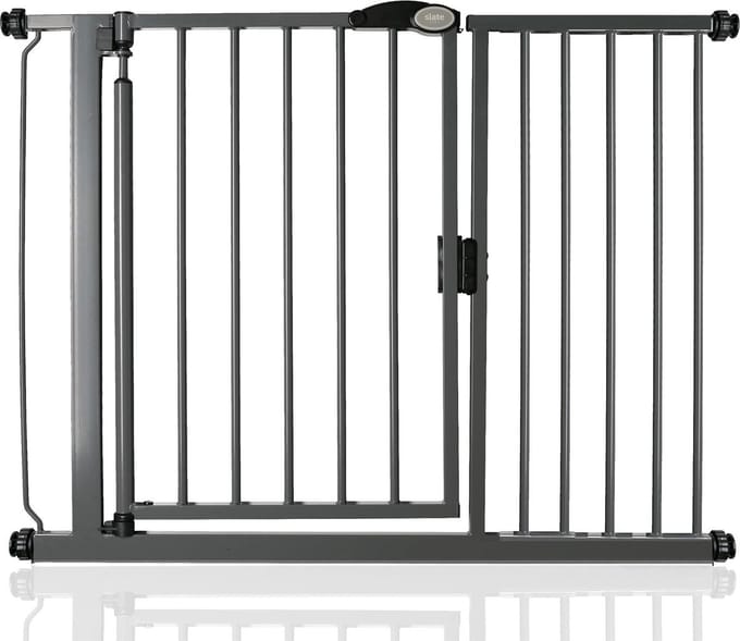 Safetots Self Closing Klemhek, Traphekje, 111cm - 118cm, Grijs