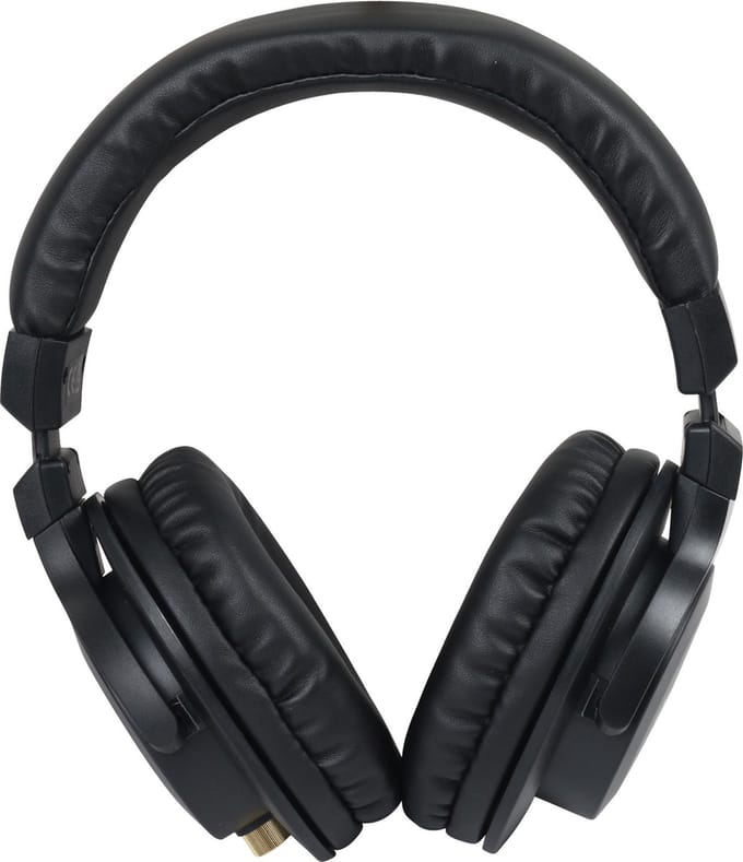 Over-ear koptelefoon - incl. kabels, adapter en case - Zwart Devine 4000