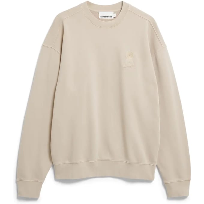 relaxed fit sweatshirt van puur biologisch katoen model 'ICONIC Å GMT'