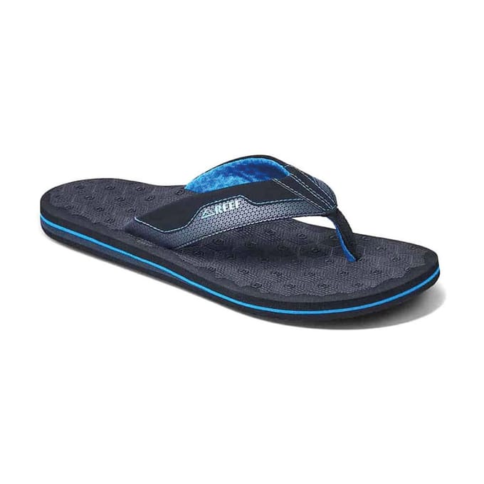 Reef The Ripper Heren Slippers - Zwart/Blauw - Maat 43