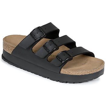 Papillio Papillio Birkenstock Florida Slippers zwart