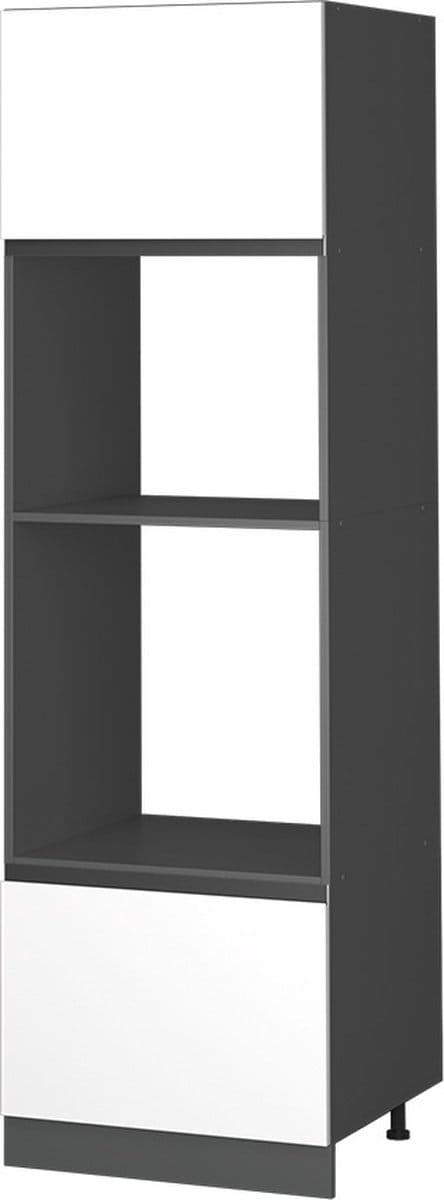 Vicco R-Line Magnetronkast – 60 cm J-vorm Wit
