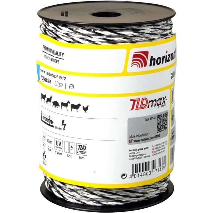Draad Horizont Turbomax W12 200 m