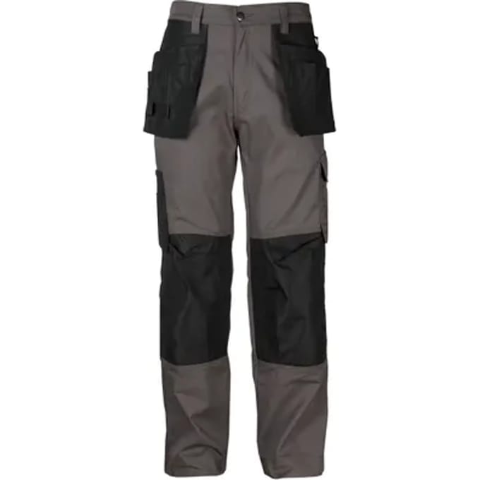 Busters Werkbroek Comfort Grijs/zwart L