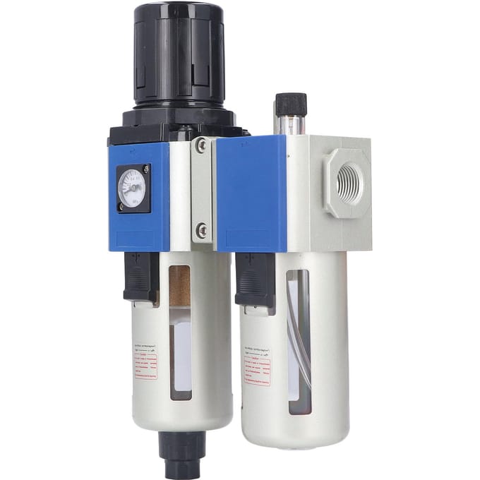 Perslucht Filter Regulator Smeerder Combinatie Water Olie Afscheider 3 in 1 2 Eenheid GFC400-10