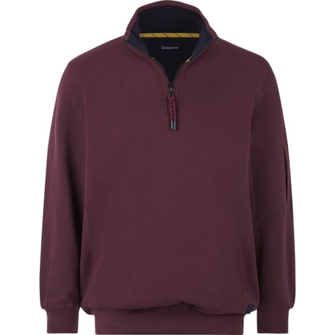 Babista herren Sweatshirt - 56/58 - donkerrood - Plus Size