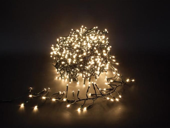 Light Creations Twistlight - LED - IP44 - 12 m - Warmwit/Zwart