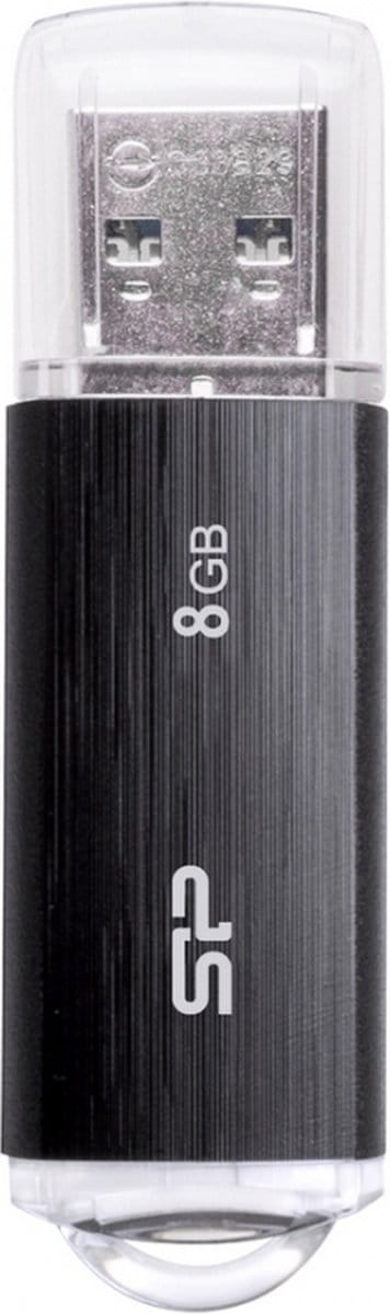 Silicon Power U02 Ultima USB 2.0 USB stick - 8GB - Zwart