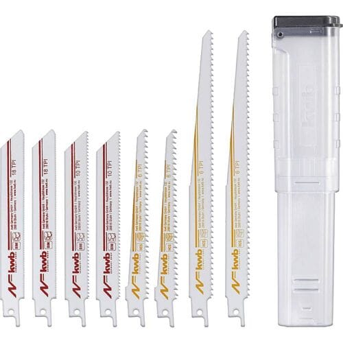 kwb 576090 Set zaagbladen, 9-delig 9 stuk(s)