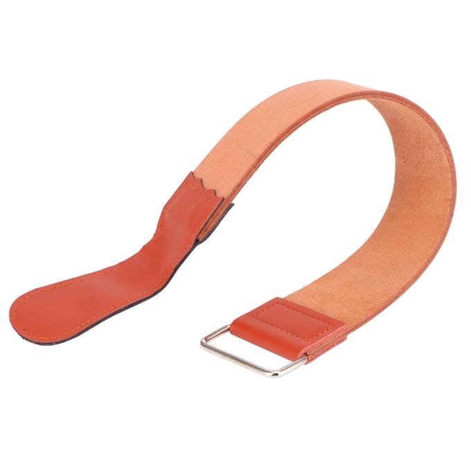 Sangle d'affûtage double face pour rasoir, accessoire de barbier brown