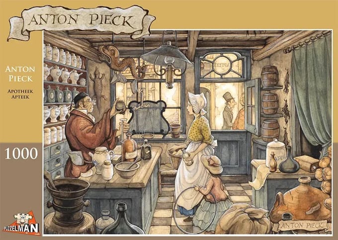 Puzzelman Anton Pieck Apotheek (1000).