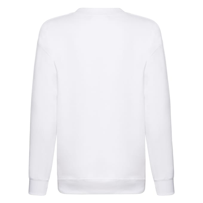 Fruit of the Loom Kinder/Kids Premium Effen Inzet Sweatshirt (Wit)