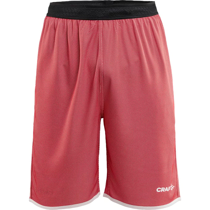 Craft Progress Reversible Basket Shorts M 1911115 - Bright Red/White - M
