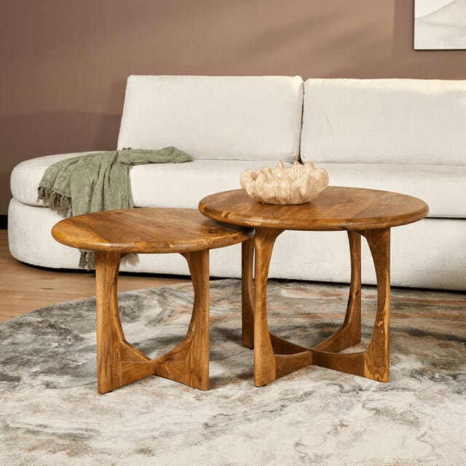 Starfurn salontafel milou naturel 70 cm