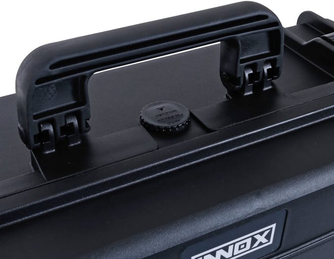 Flightcase 500x350x194mm - Met plukschuim - Innox Impact Line - Multikleur