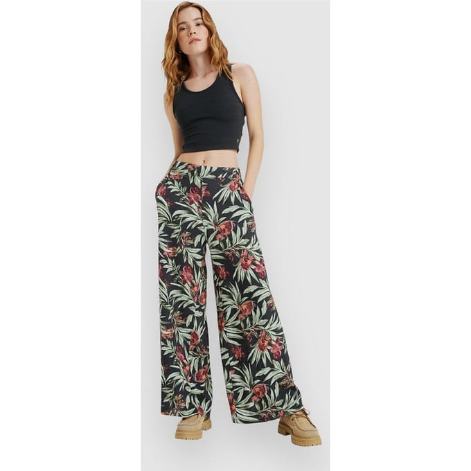 Roxy Midnight Avenue Crinkle Broek patroon