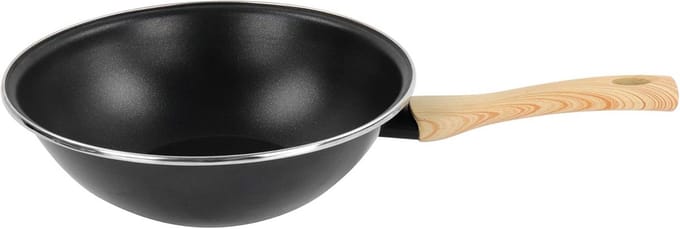 Wokpan 28 cm Antiaanbak | Geschikt voor alle warmtebronnen