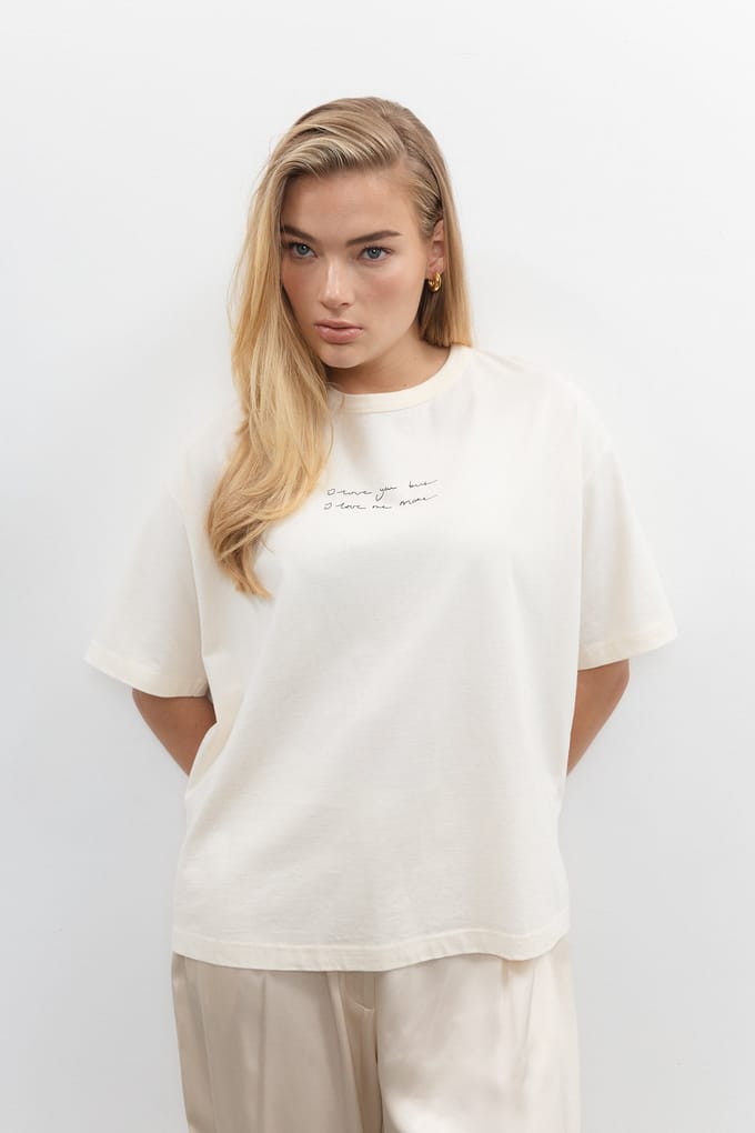 VIVEH Signature Tee Coconut Milk Taglia: 36 | Maglie Sportivi Outlet | Donna